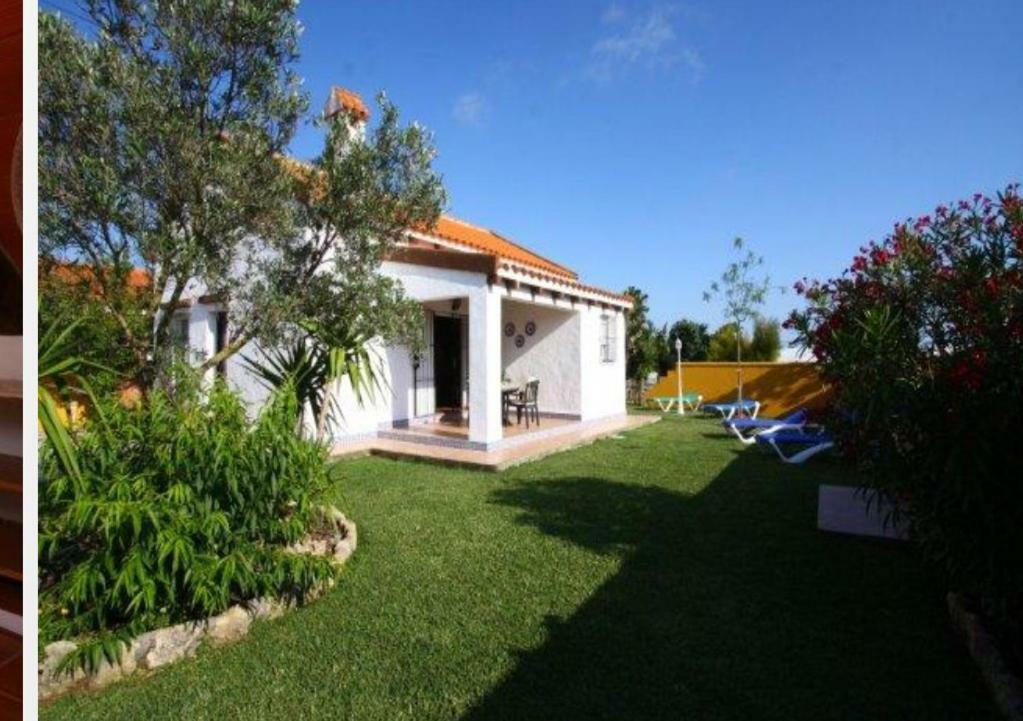 Chalet la Huerta con piscina chimenea y Wifi Conil De La Frontera Exterior foto