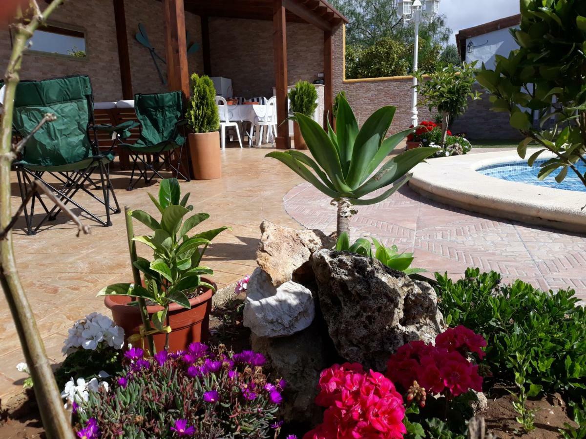 Chalet la Huerta con piscina chimenea y Wifi Conil De La Frontera Exterior foto